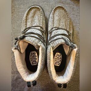 Hey Dude Gray Winter Boots